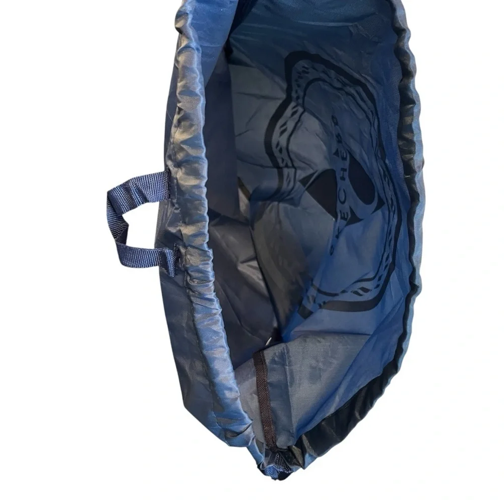Skechers Navy Nylon Drawstring Bag